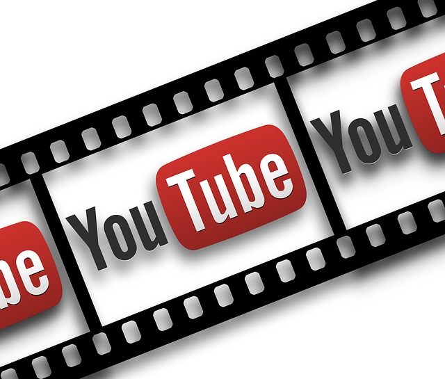 filmový pás s youtube